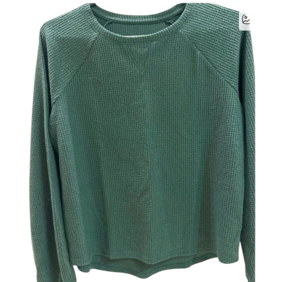 💫NWT Cat&Jack Girl’s Longsleeve Green Pull-over - Picture 1 of 8